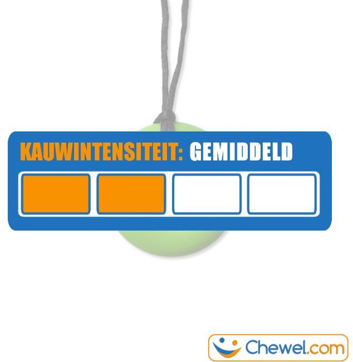 Bijtketting Basic Ring | Subtiel - Zand